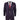 Men's 3 Piece Suit Wool Tweed Plum Wine Check 1920s Gatsby