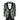 AK-28 - Men's 3 Piece Green Paisley Wedding Suit