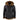 Men's Brown Leather Sherling Sheepskin Hood Jacket Aviator Flying Pilot