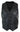 Infinity 153 Napa - Mens Real Leather Gilet Waistcoat Classic Vintage Retro Black