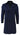 Mens 3/4 Long Double Breasted Navy Overcoat