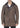 Mens Real Sheepskin Coat Beige Vintage Classic 3/4 Jacket Button Down V Neck